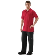 Red Kap Mens Short Sleeve Performance Knit Flex Series Mens Active Polo