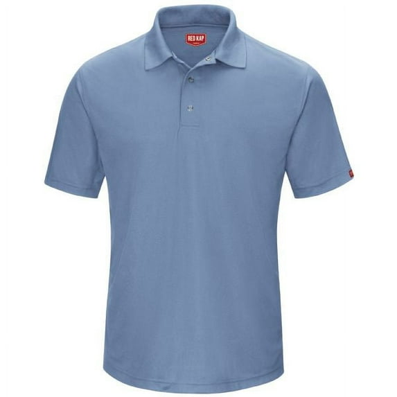 Red Kap Men's Short Sleeve Performance Knit Gripper-Front Polo