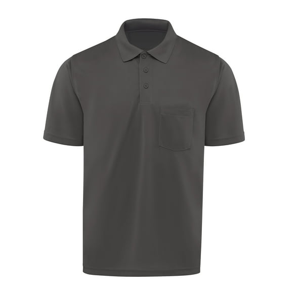 Red Kap Men's Short Sleeve Performance Knit Pocket Polo