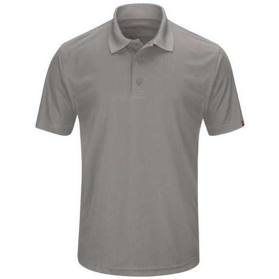 Red Kap Men's Short Sleeve Performance Knit Pocketless Core Polo