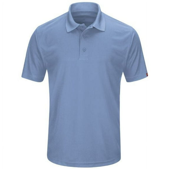 Red Kap Men's Short Sleeve Performance Knit Pocketless Core Polo
