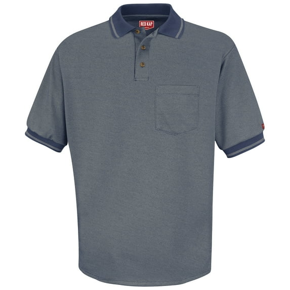 Red Kap Men's Short Sleeve Performance Knit Twill Polo