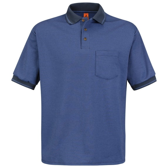 Red Kap Men's Short Sleeve Performance Knit Twill Polo