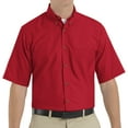 thumbnail image 1 of Red Kap Men's Short Sleeve Poplin Dress Shirt, 1 of 4