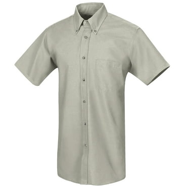 Red KapÂ® Men's Short Sleeve Poplin Dress Shirt