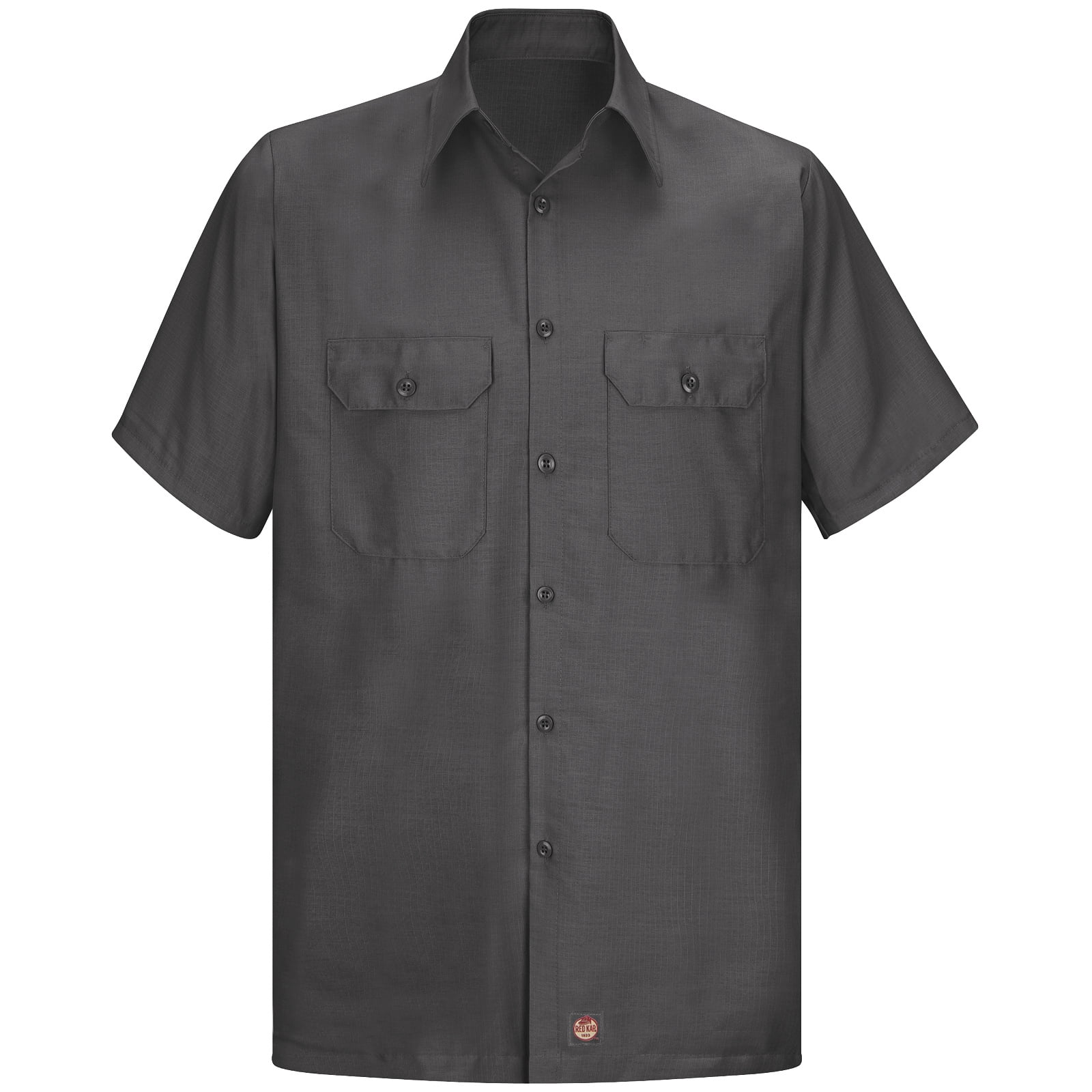 Red Kap® Men's Short Sleeve Solid Ripstop Shirt