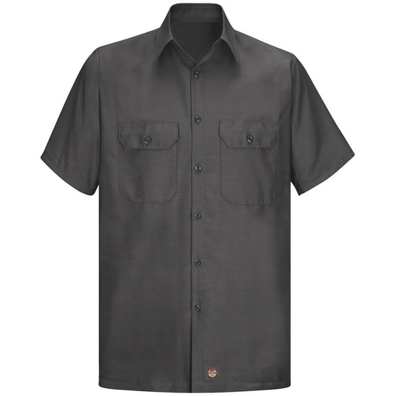 Red Kap® Men's Short Sleeve Solid Ripstop Shirt