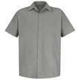 thumbnail image 1 of Red Kap Men's Short Sleeve Specialized Pocketless Work Shirt, 1 of 3