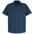 thumbnail image 1 of Red Kap Men's Short Sleeve Specialized Pocketless Work Shirt, 1 of 3