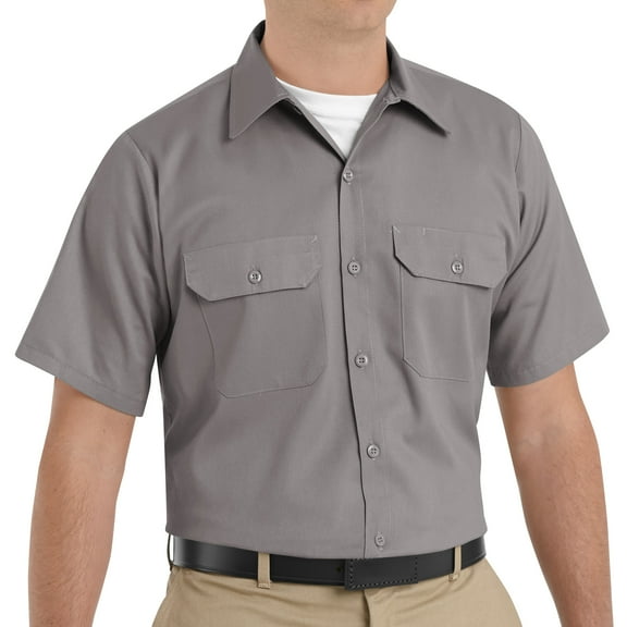 Red Kap Men's Short Sleeve Utility Uniform Shirt