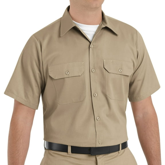 Red Kap Men's Short Sleeve Utility Uniform Shirt