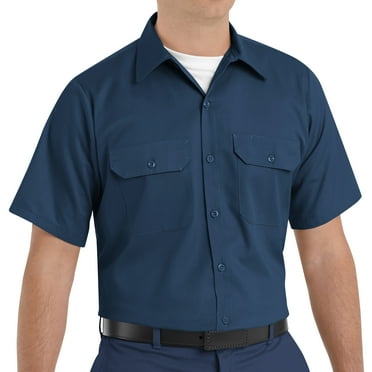 Red Kap Men's Short Sleeve Utility Uniform Shirt