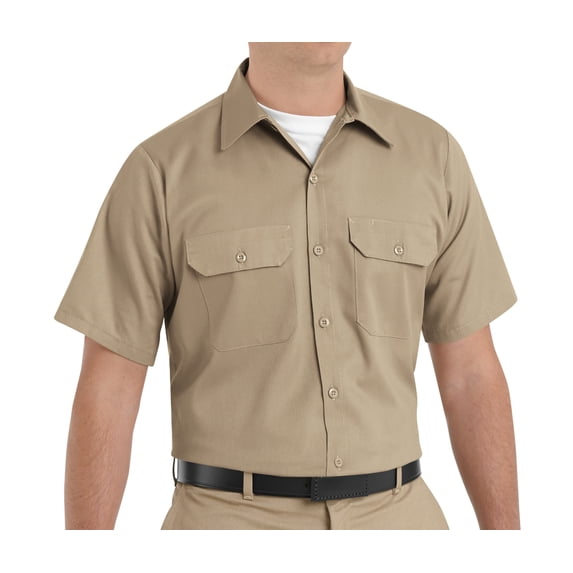 Red Kap Men's Short Sleeve Utility Uniform Shirt