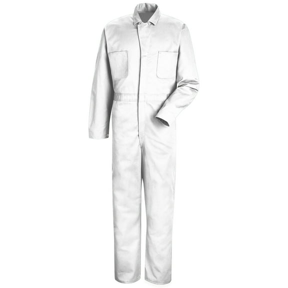 Red Kap Men's Snap-Front Cotton Coverall