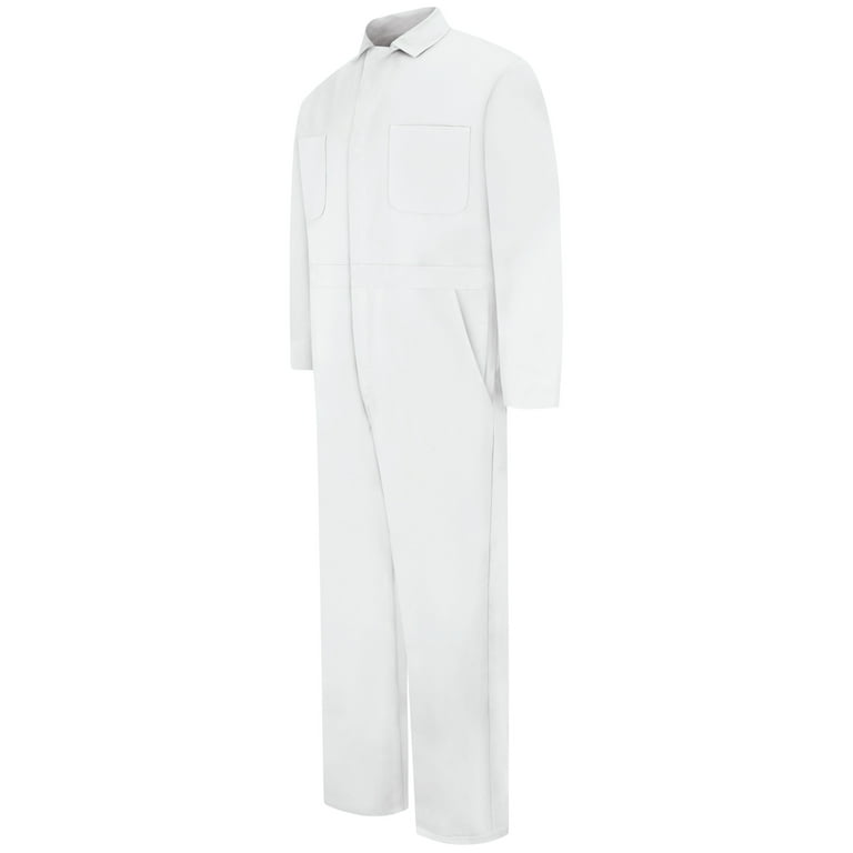 Red Kap Men's Snap-Front Cotton Coverall - Walmart.com