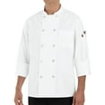 thumbnail image 1 of Red Kap Men's Ten Pearl Button Chef Coat, 1 of 3