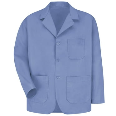 Red Kap Men's Three Button Lapel Counter Coat