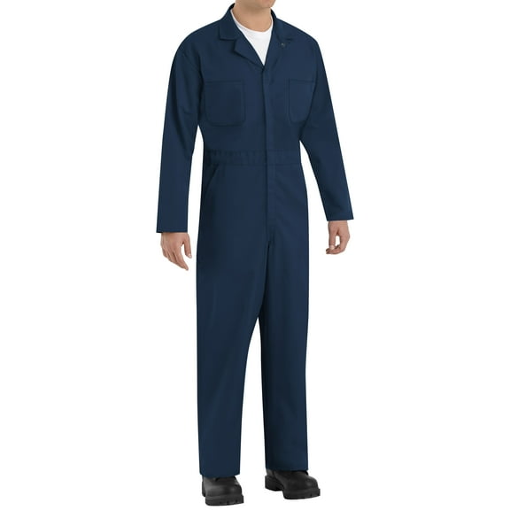 Red Kap Men's Twill Action Back Coverall with Chest Pockets