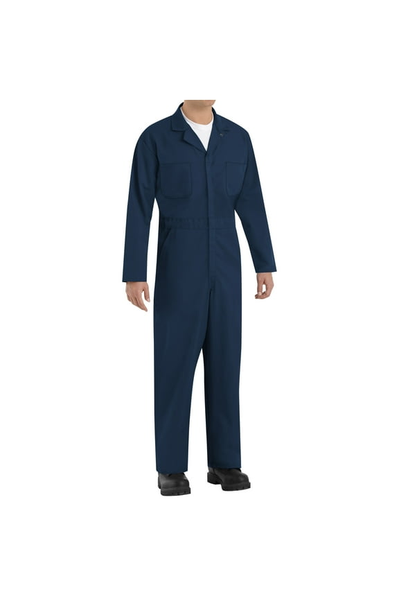 Men's Twill Action Back Coverall with Chest Pockets