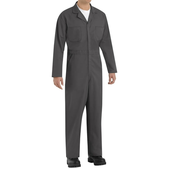 Red Kap Men's Twill Action Back Coverall with Chest Pockets