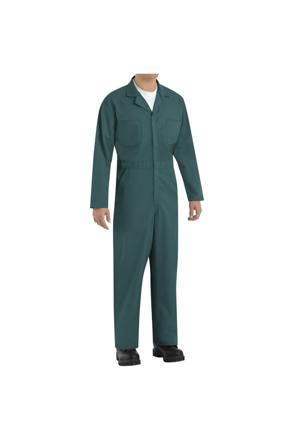 Men's Twill Action Back Coverall with Chest Pockets