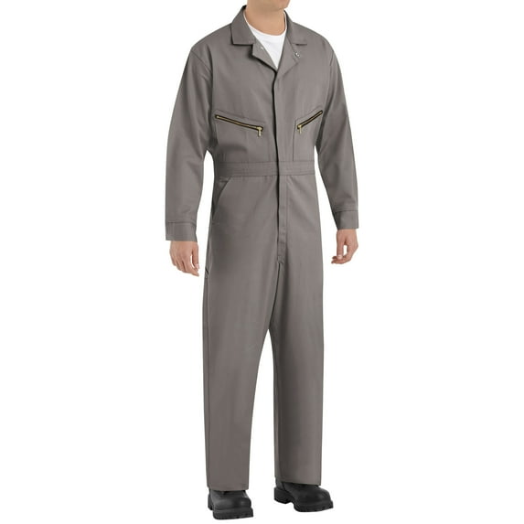 Red Kap Men's Zip-Front Cotton Coverall