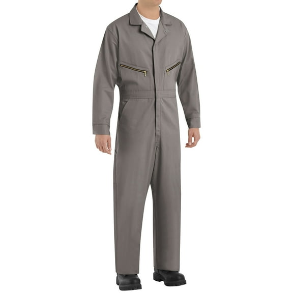 Red Kap Men's Zip-Front Cotton Coverall