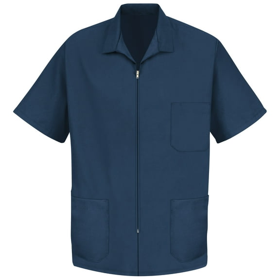 Red Kap Men's Zip-Front Smock