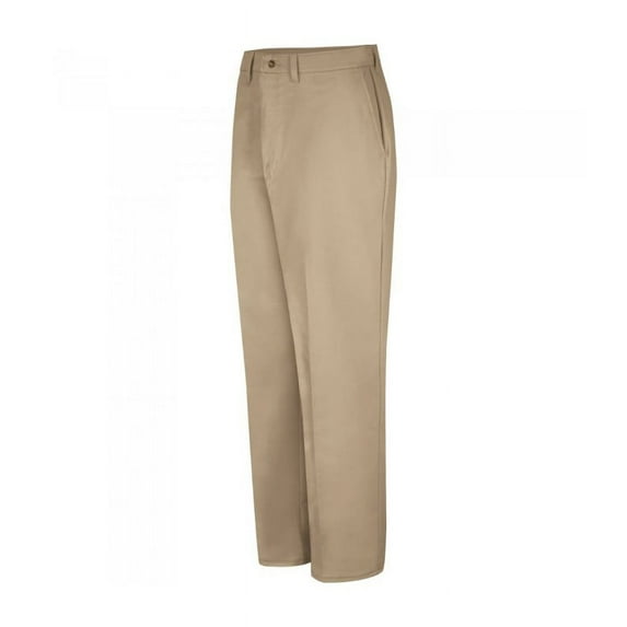 RED KAP Men's Plain Front Casual Cotton Pant - PC44KH