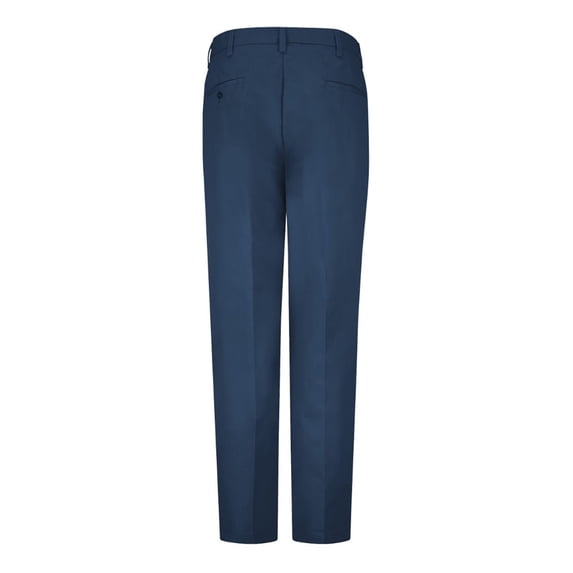 Red Kap Pleated Twill Slacks - Odd & Extended Sizes PT38ODD Navy - Unhemmed 52W