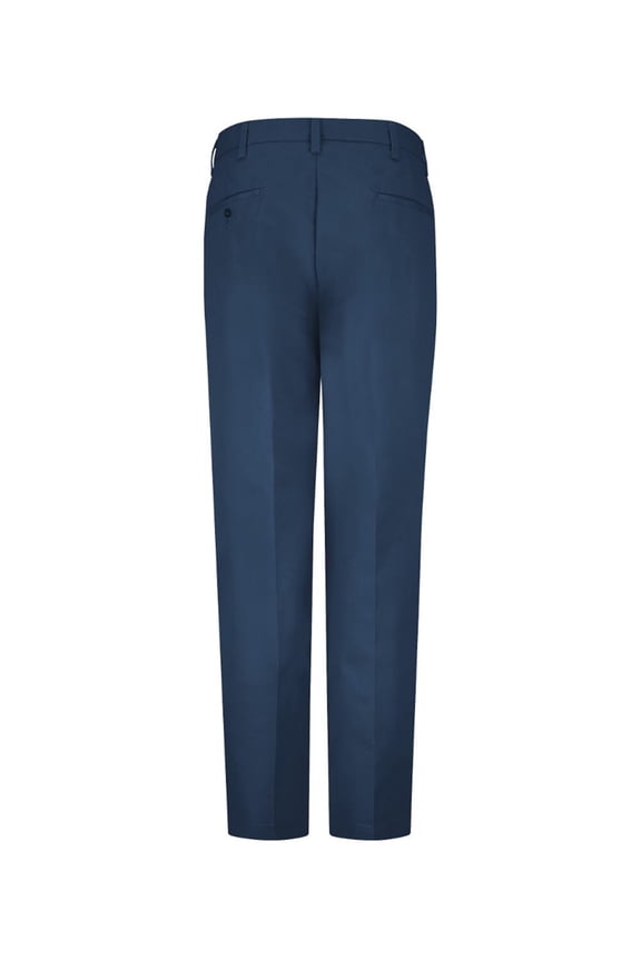 Pleated Twill Slacks - Odd & Extended Sizes PT38ODD Navy - Unhemmed 52W