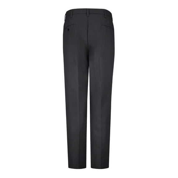 Red Kap Pleated Twill Slacks PT38 Black - Unhemmed 32