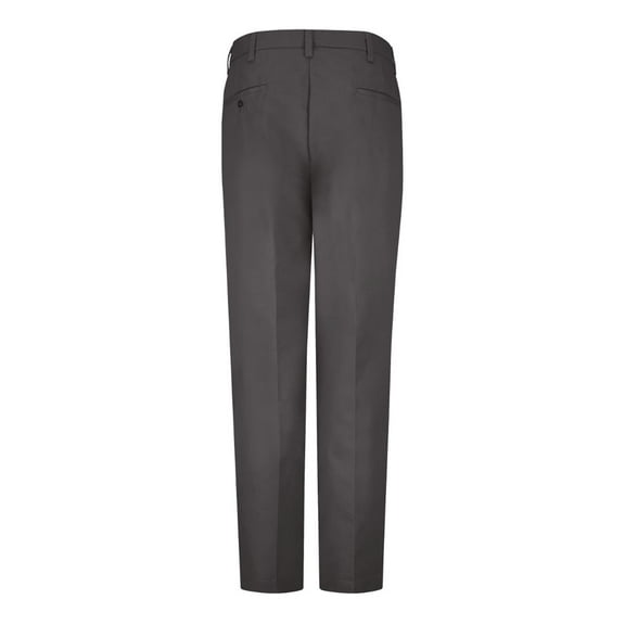 Red Kap Pleated Twill Slacks PT38 Charcoal - Unhemmed 30