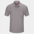 thumbnail image 1 of Red Kap - Short Sleeve Performance Knit Pocket Polo - SK98, Silver Grey, 2XL, 1 of 1