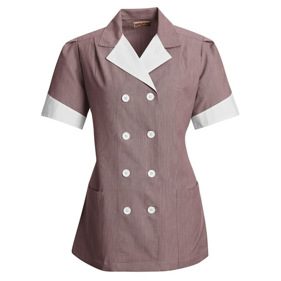 Red Kap® Women's Double-Breasted Lapel Tunic