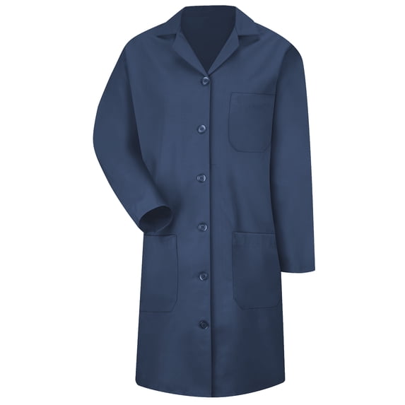 Red Kap Women's Lab Coat with Button Closure