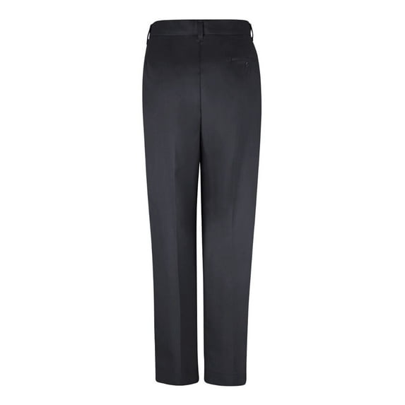 Red Kap Women's Pleated Twill Slacks PT39 Black 22