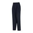 thumbnail image 1 of Red Kap Women's Pleated Twill Slacks PT39 Navy 16, 1 of 1