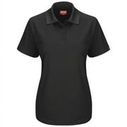 RED KAP Women's Short Sleeve Performance Knit Pocketless Core Polo