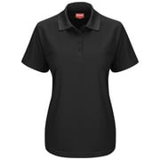RED KAP Women's Short Sleeve Performance Knit Pocketless Core Polo