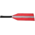 Red Kayak Safety Flag Oxford Cloth Safety Travel Warning Flag for