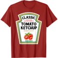 thumbnail image 1 of Red Ketchup DIY Halloween Costume Matching Group Mustard T-Shirt, Unisex T-Shirt, 1 of 2