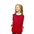thumbnail image 1 of Red Kids Cobbler Apron by My Little Doc, 1 of 3