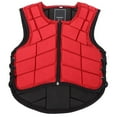 Red Kids Equestrian Foam Padded Horse Riding Body Protector Safety Vest