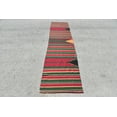 thumbnail image 1 of Red Kilim, Organic Kilim, Turkish Kilim, 2.3x10.5 ft Area Kilim, Vintage Kilim, Rugs For Indoor, Rugs Kilim, Bedroom Kilim, 1 of 9