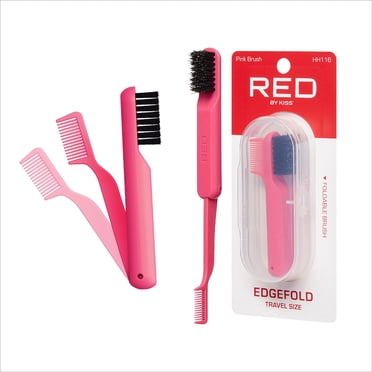 Edge Control Hair Brush Comb - Pink - Walmart.com