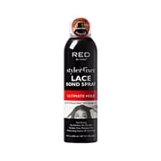 Red by Kiss Lace Bond Hold Spray Styler Fixer   The Ultimate Adhesive Spray for Wigs, Active Use, Fast Drying, Up to 72Hours 20X Stronger Hold, Daily Wig Applications