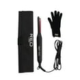 thumbnail image 1 of Red by Kiss Pencil Flat Iron up to 450°F Thin Small Tourmaline Ceramic Plate 0.3 inch (3/10") for Women and Men, Short to Medium Hair, Pixie Cut, Bangs, Edges.. A Travel Pouch and a Glove Included, 1 of 5