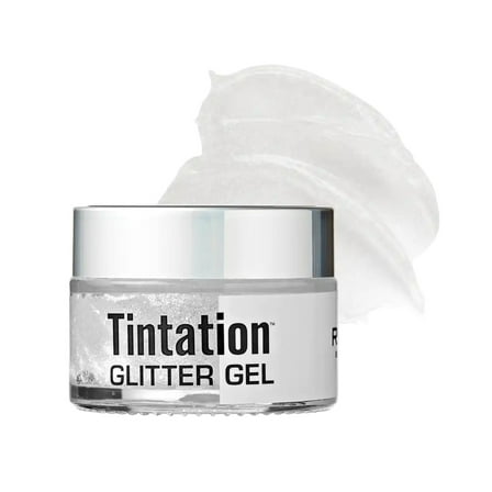 Red By Kiss Tintation Glitter Body and Hair Gel – Long Lasting Sparkle, Quick Drying, Waterproof for Events, Parties, Festival Rave, Prom, & Cheerleaders