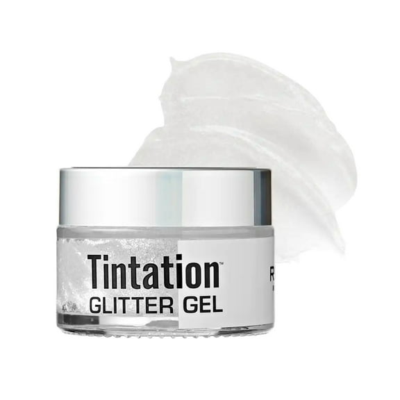 Red By Kiss Tintation Glitter Body and Hair Gel – Long Lasting Sparkle, Quick Drying, Waterproof for Events, Parties, Festival Rave, Prom, & Cheerleaders